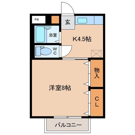 西上田駅 徒歩13分 1階の物件間取画像